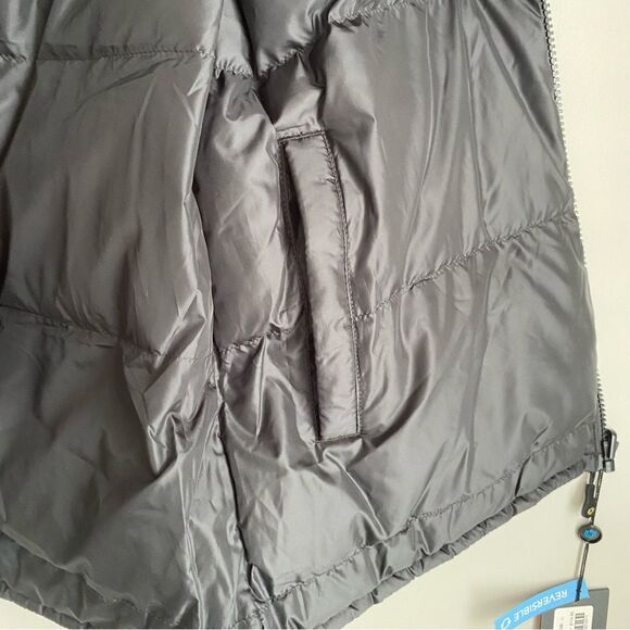 IBKUL Bitty Black & Red Quilted Horsebit Puffer Golf Vest Medium NWT - Picture 8 of 10